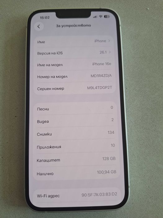 iPhone 16E Като нов