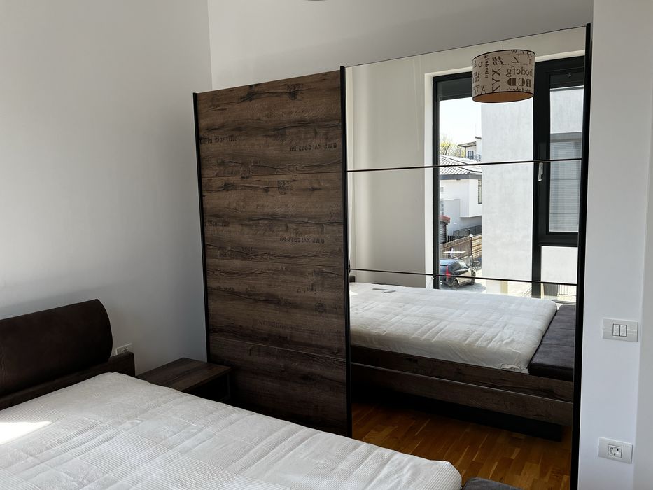 Set Dormitor Complet (Pat 160x200 + Dulap + Noptiere) - Stare Excelenta