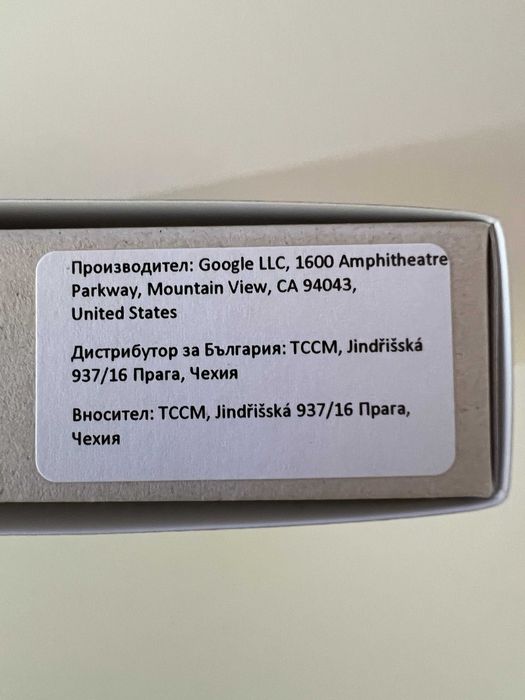 Смартфон Google Pixel 10a, 128GB, 8GB RAM, 5G, Obsidian