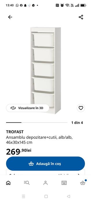 De vanzare mobilier depozitare jucarii