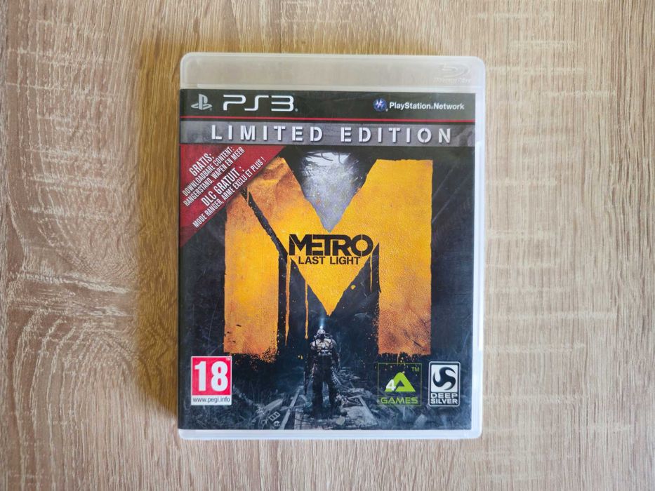 Metro Last Light Limited Edition за PlayStation 3 PS3 ПС3