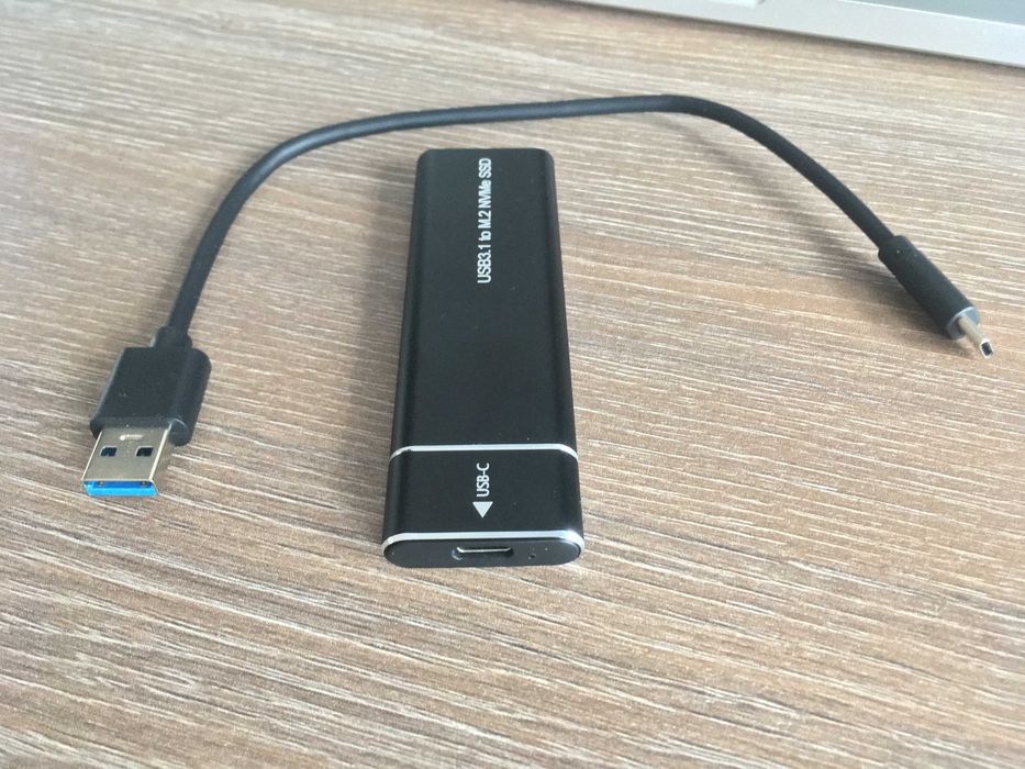 adaptor ssd m.2 la usb 3 si C, pcie nvme m2 caddy rack, nou