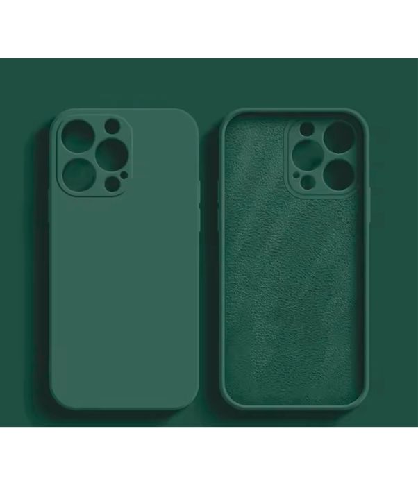 Iphone 12/13/14/15/16E/17 PRO MAX MINI Husa Touch Silicon Inter Textil