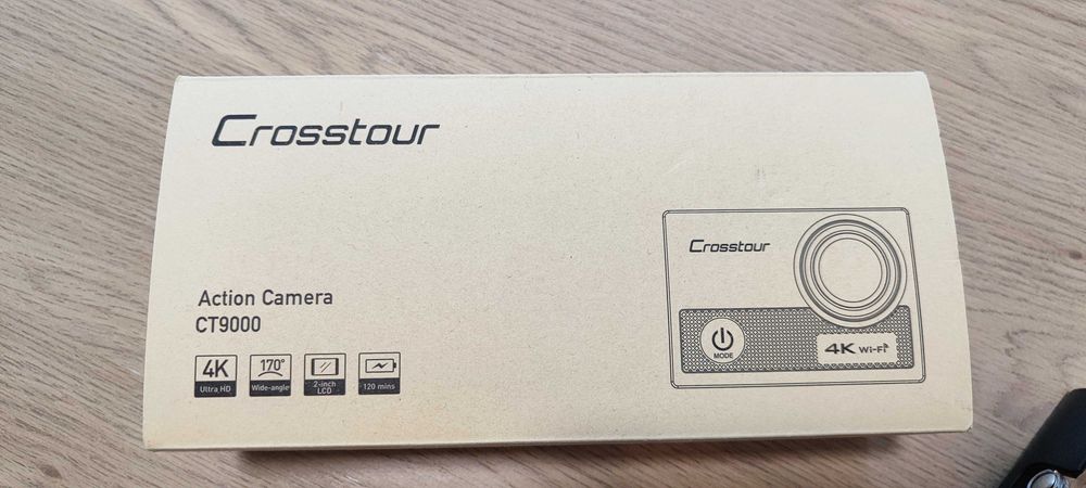 Crosstour CT9000 Action Camera 4K 20MP, подводна камера, селфи стик