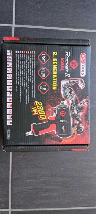 Гайковерт KS Tools 512.0002 пневматичен ударен 1/2 2300Nm BiTurbo