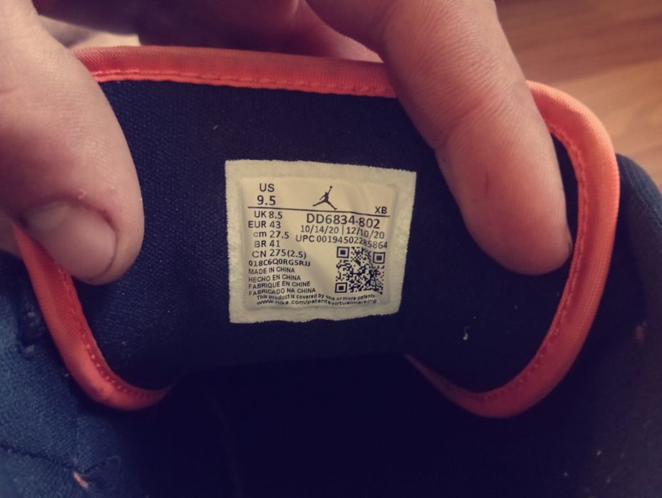 Jordan 1 Mid Turf Orange