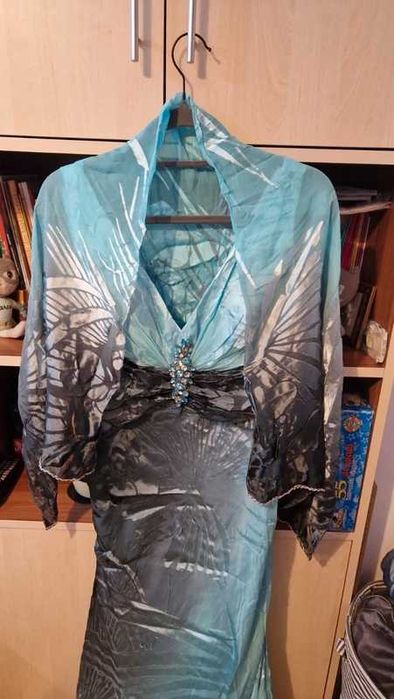 Rochie Marys Tune de mătase, măr.44