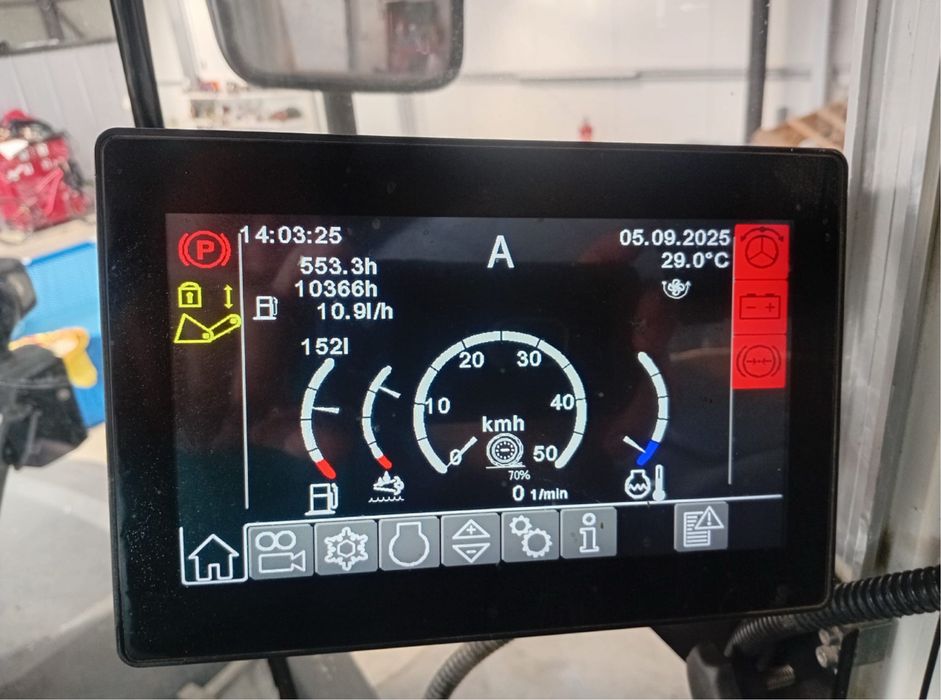 Vola /Incarcator frontal  LIEBHERR 550 xpower 2019 / accept variante