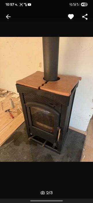 Продавам печка на дърва.