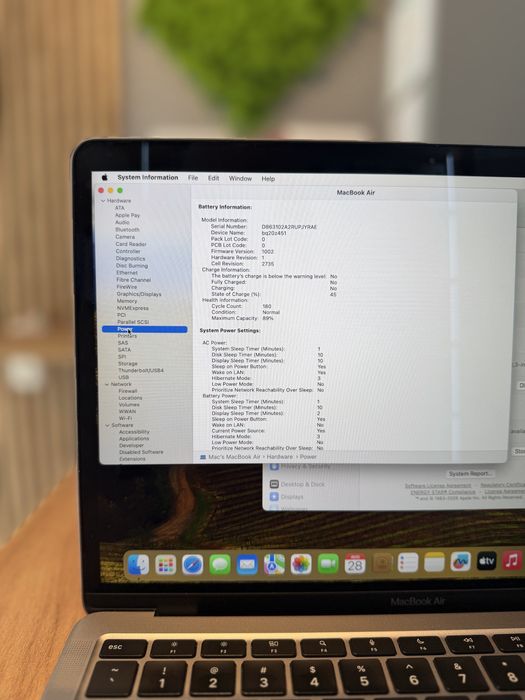 MACBOOK Air M1 2020 256Gb/8Gb Ram @atsgsm.ro