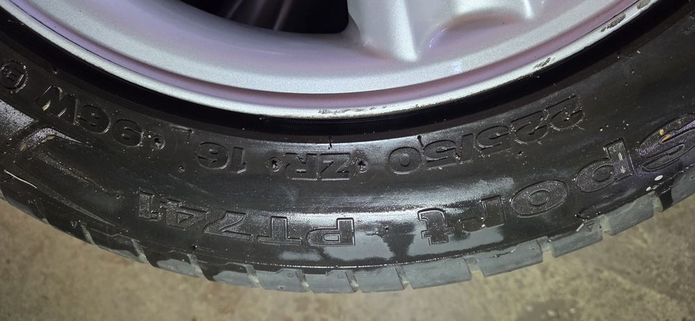 MERCEDES CLK спорт пакет 205/55/16 и 225/50/16 7 и 8J×16 ET32 5×112