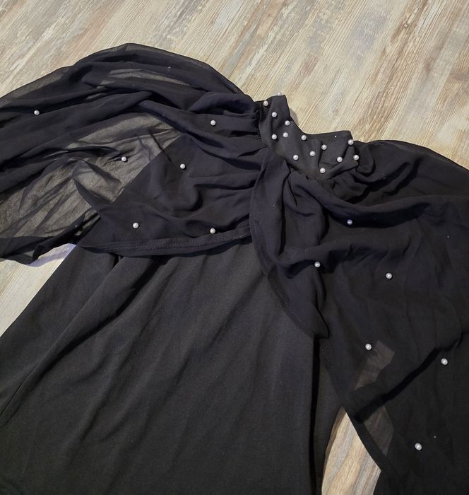 Официална тюлени блузка с перли + тюлени пола