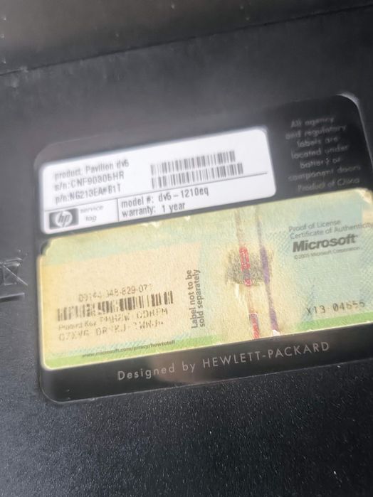 HP Pavilion DV6 лаптоп