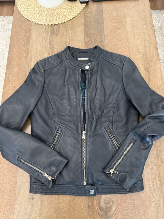 Кожено яке Massimo Dutti