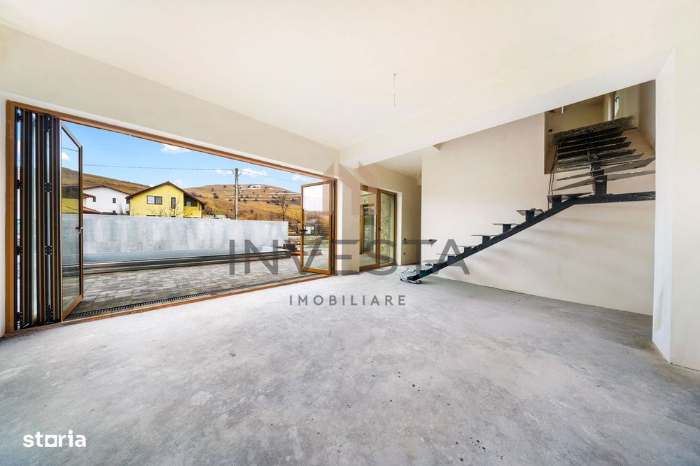 Casa individuala nZEB cu piscina, 501 mp teren, 160mp utili, Sanicoara