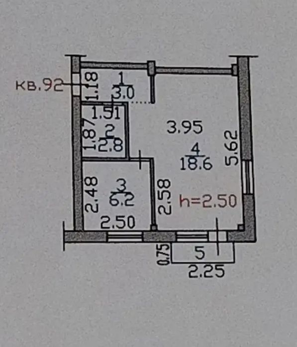 Продам 1,5-ку, по ул. Казахстан, 81