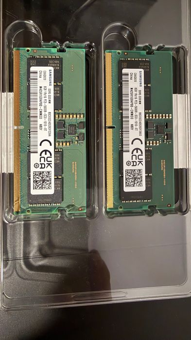 RAM SAMSUNG DDR5 8GB Sodimm 5600 MHz 1RX16 PC5-5600B-sc0-1010-xt