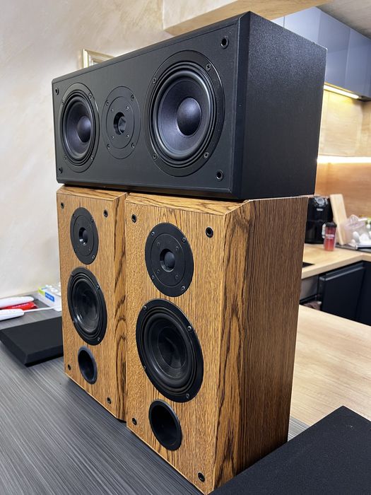 Тонколони Kirksaeter център и фронтални ОТЛИЧНИ!