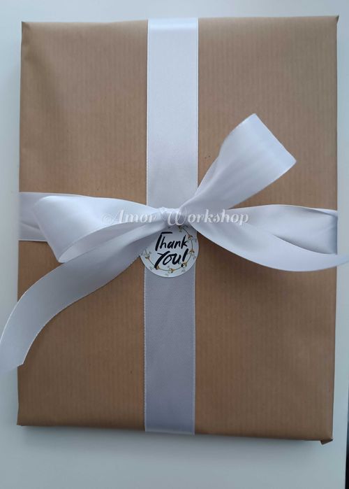 Подарък за учител, рожден ден и празник от скандинавски мъх 30х30см