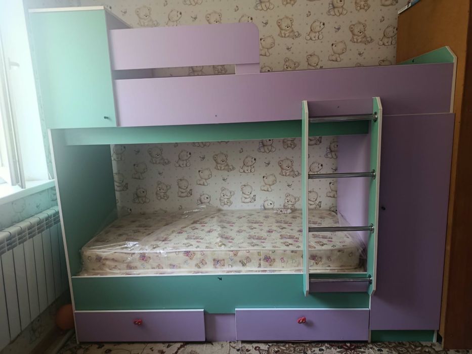 Двухъярусная кровать детская