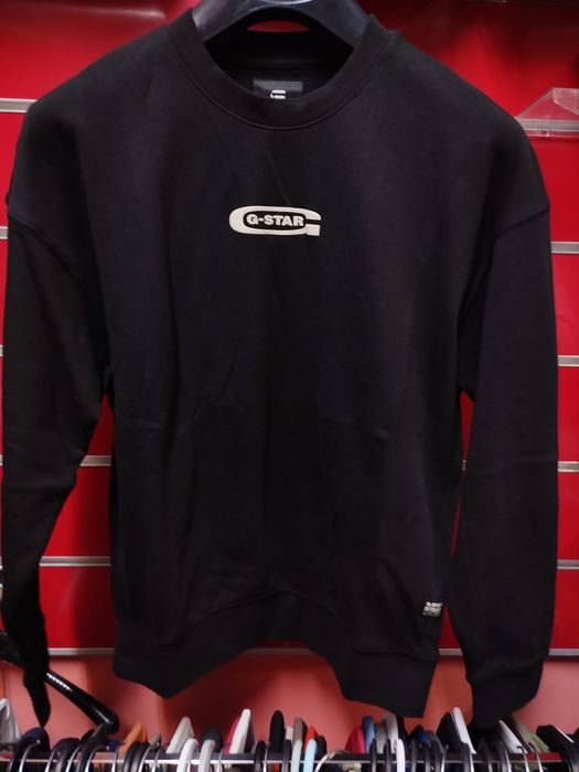Оригинален суичър G-Star Raw Photo S M L XL блуза черен мъжки нов