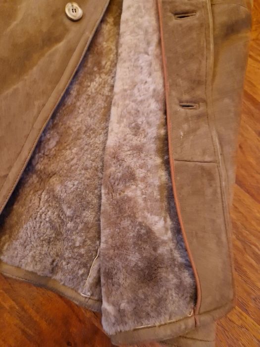 Мъжки кожух агнешка кожа чисто нов