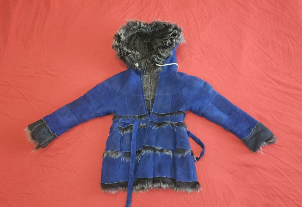 Зимни момичешки якета (4–8 г.) – много добро състояние