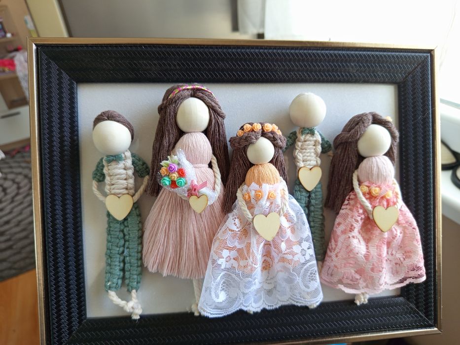 Кукли от макраме ръчна изработка