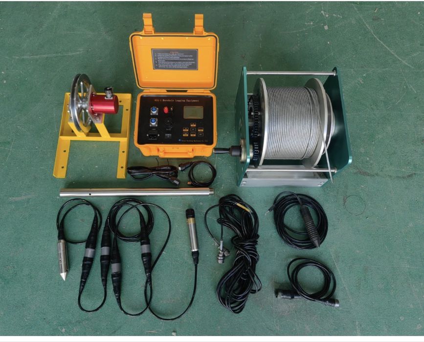 Aparat pentru masuratori geofizice, carotaj electric 200m