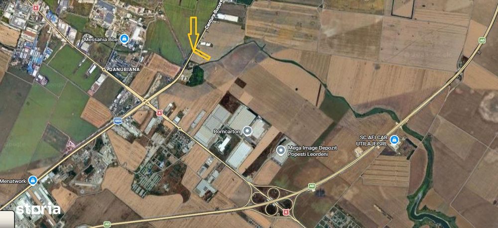 Teren intravilan | Popesti-Leordeni | Acces direct din Sos de Centura