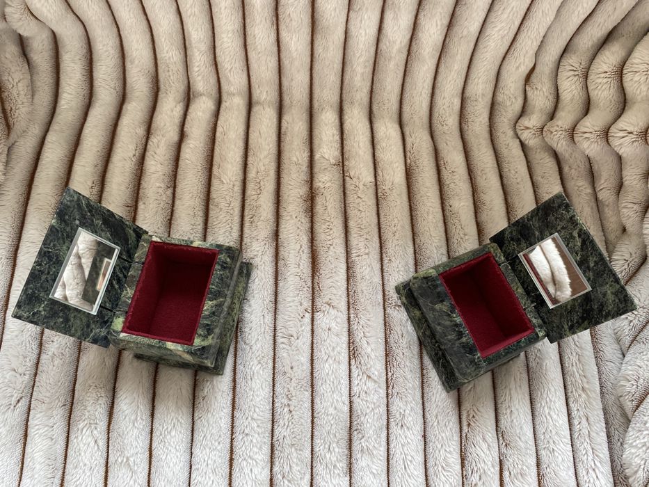 Шкатулки для украшений из камня