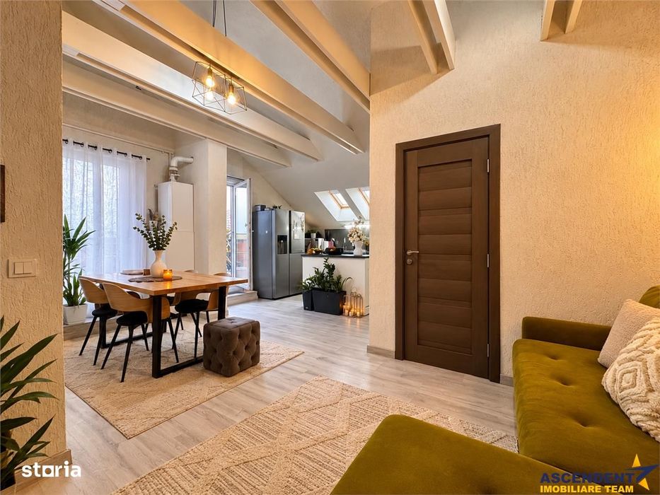 Penthouse elegant, terasa panoramica, 146mp, parcare privata, Unirii,