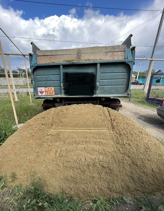 Песок, щебень . Доставка