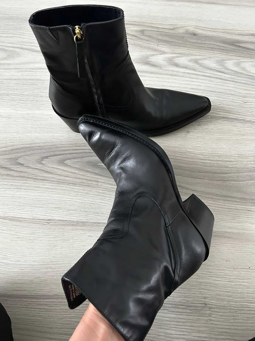 Botine Cowboy Mango Piele Naturala de bovina 100%