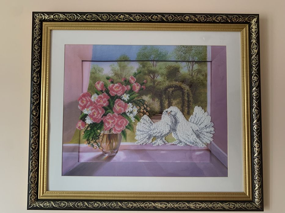 Картина, вышитая бисером