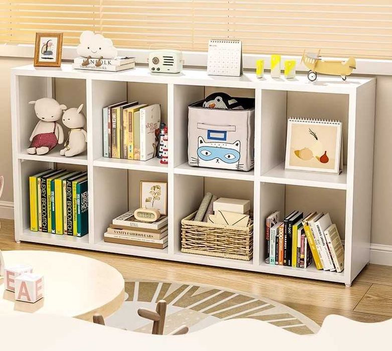 Shkaf javonlari bor\Книжные узкие полки для хранения папок и книг