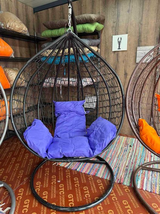 люлка- градинска люлка тип яйце, гнездо висяща