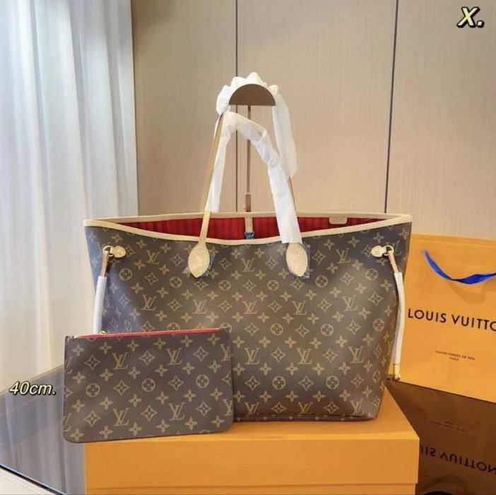 Шоппер из натуральной кожи