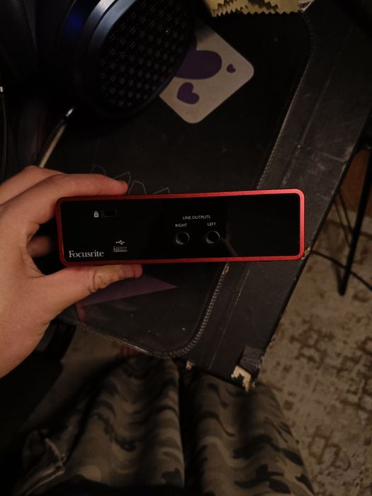 Аудиокарта Focusrite Scarlett solo 3rd gen