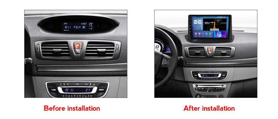 NAVIGATIE Android 14 Renault Megane 3 Fluence 1/8 Gb CarPlay + CAMERA