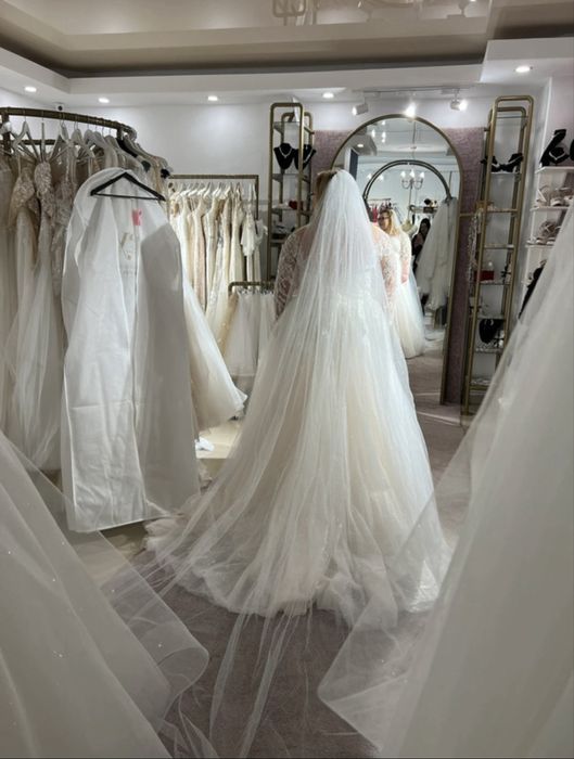 Rochie de mireasa plus size!