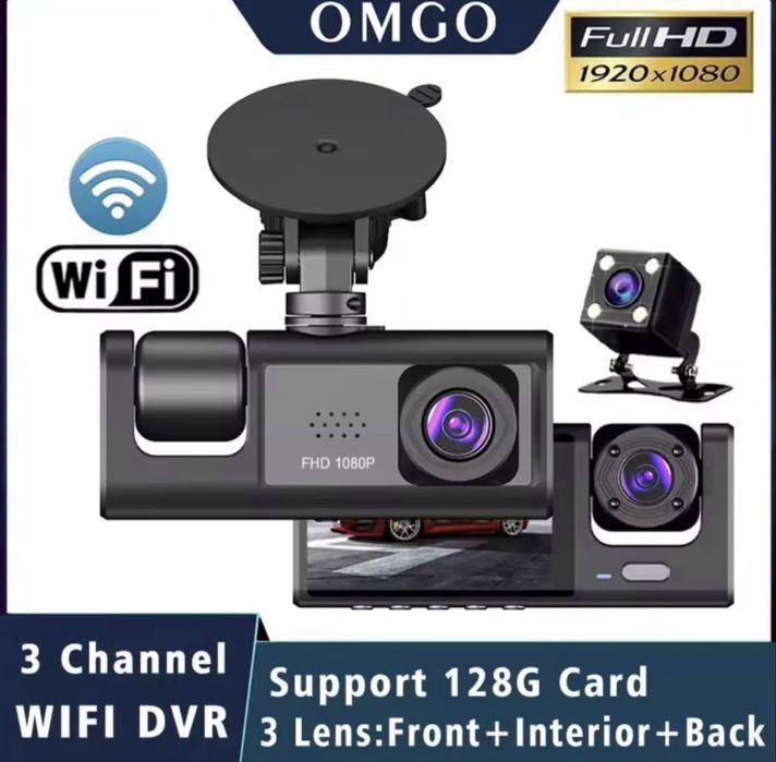 Camera video WI FI auto bord noua cu camera marsalier