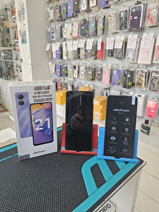 Ulefone Note 21, 4/128 GB, Nou, 2 ani garanție