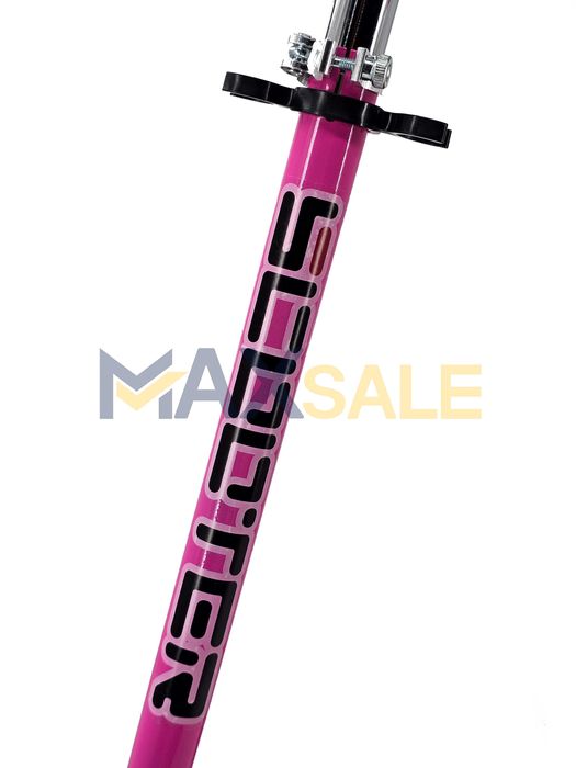 Тротинетка детска сгъваема скутер scooter розова черна алуминиева