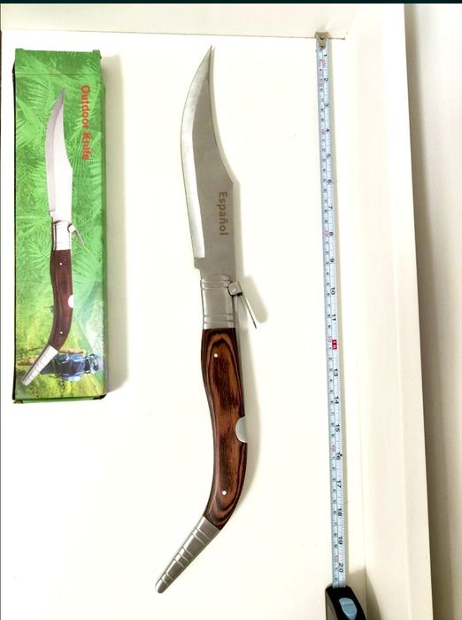 Briceag Crichet Spaniol / Cuțit Cricket Spania 50cm , mâner lemn