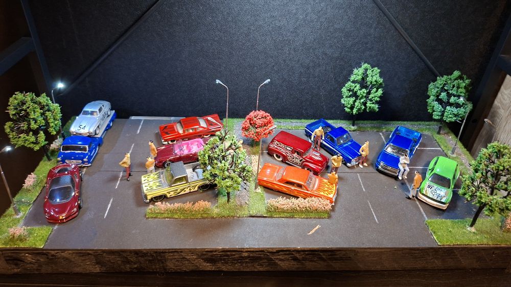 Diorama Hot Wheels 1/64