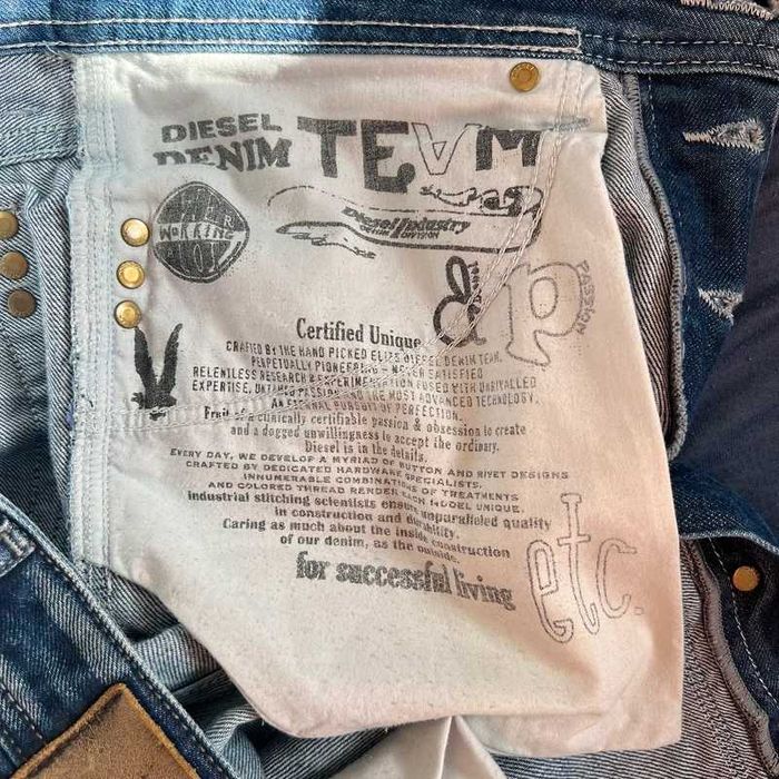 Diesel, blugi barbati, W30 L32, talie 40cm