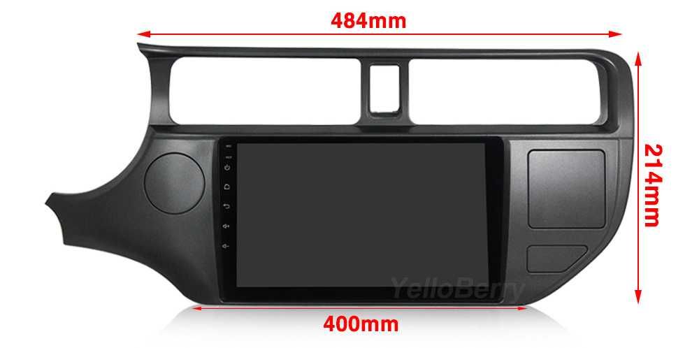 Навигация Двоен дин Мултимедия за KIA RIO 2012 Android 2 DIN  Киа Рио