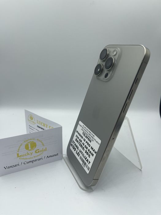 Iphone 16 Pro Max 256GB / 96% Bat FACTURA/GARANTIE #49193