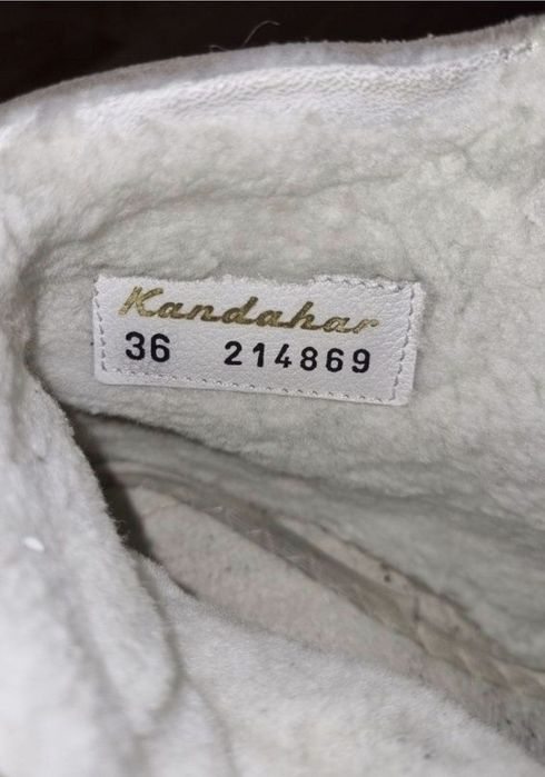 Ghete de lux Kandahar Oslo Brown, Piele & Lână de Miel, Damă - 36